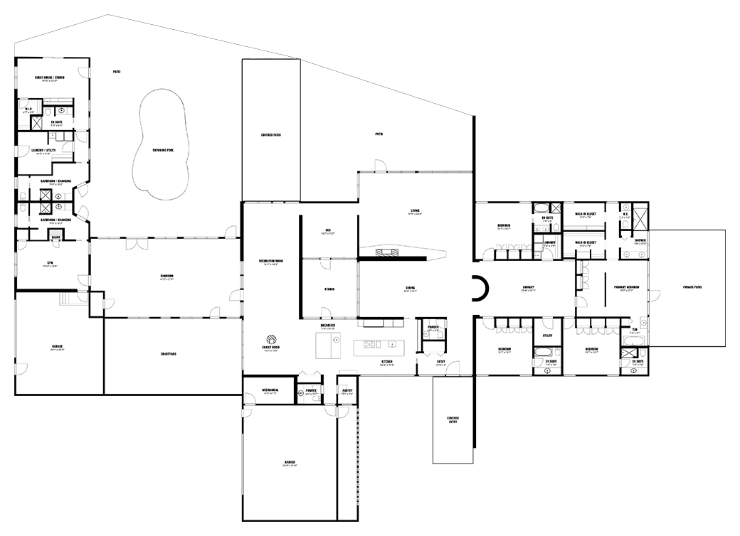 Pearsall House Floorplan